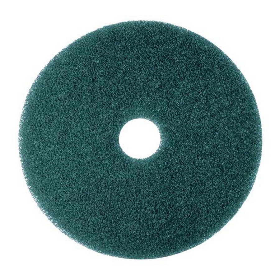 3M Blue Cleaner Pad 5300 - Heavy Duty Floor Scrubbing Pad, 16 Inch Diameter